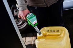 Maďarsko, pohonné hmoty