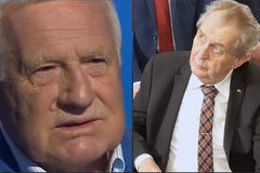 „Odmítám démonizování Ruska, invaze je trochu nadnesená“, výroky Václava Klause a Miloše Zemana