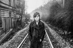 Fotogalerie / Karel Cudlín / Romové / Žižkov / Unikátní fotografie Karla Cudlína ukazují Romy, kteří na Žižkově v 80. letech