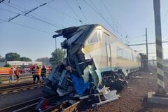 vlak nehoda srážka bohumín pendolino