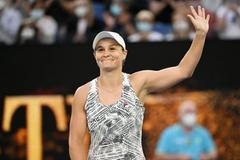 Australian Open 2022, 1. den (Ashleigh Bartyová)