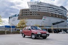 Škoda Favorit cesta do Finska