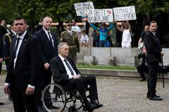 Miloš Zeman, prezident, pieta, uctění památky