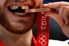 OH 2022, Peking, hokej, utkání o 3. místo, Slovensko - Švédsko