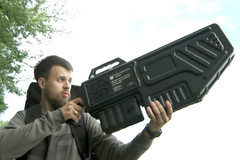 RFE - protidronová puška z Ukrajiny