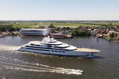 Fotogalerie / Tak může vypadat Putinova jachta / Putin / Jachta / Šehrezáda / Scheherazade