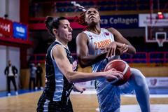 basketbal, Eurocup 2021/2022, Žabiny Brno - Bourges, Bria Holmesová