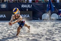 Finále turnaje v  plážovém volejbale v Ostravě 2021