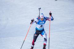 biatlon, SP 2021/2022, Anterselva, vytrvalostní závod, Michal Krčmář