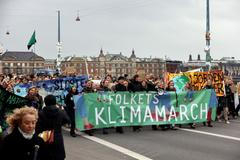 stávka, klima, protest, demonstrace, kodaň, dánsko