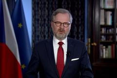 Premiér Petr Fiala projev k národu