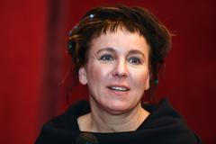 Olga Tokarczuková, Praha, 2017