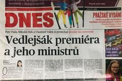 MF Dnes píše o "vedlejšáku" premiéra a dvou ministrů