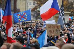 covid-19 chcípl pes demonstrace antivax