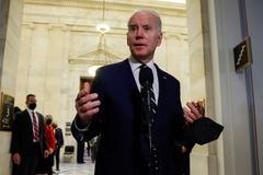 Americký prezident Joe Biden v Kapitolu.