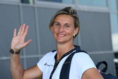 Barbora Špotáková před odletem do olympijského Tokia