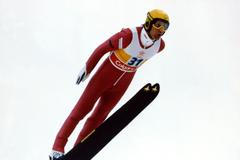 skoky na lyžích, OH 1988, Calgary, Pavel Ploc, stříbro