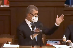Babiš v Poslanecké sněmovně