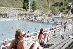 Retro, Koupání, Československo, Kolorování, historie