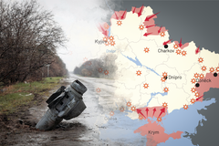 Ruská agrese na Ukrajině trvá už skoro tři měsíce - poutak