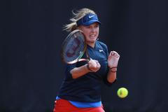 Česko - Velká Británie, Pohár Billie Jean Kingové 2022 (Linda Fruhvirtová)