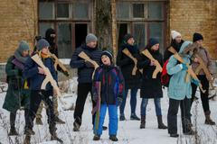 ukrajina výcvik civilistů