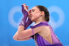 Kamila Valijevová po krátkém programu na olympiádě v Pekingu 2022