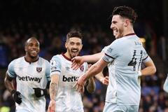 Crystal Palace - West Ham (Antonio, Lanzini, Rice)
