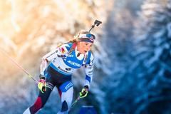 biatlon, Světový pohár 2021/2022, Ruhpolding, sprint, Markéta Davidová