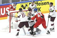 hokej, MS 2022, Česko - Lotyšsko, Tomáš Hertl, Matěj Blümel, gól