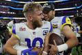 americký fotbal, NFL - Super Bowl LVI, Los Angeles Rams - Cincinnati Bengals, Cooper Kupp a Matthew Stafford