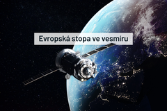 Evropská stopa ve vesmíru - poutak