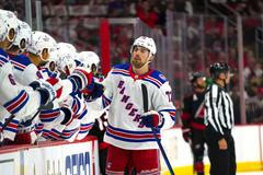 NHL: Stanley Cup Playoffs-New York Rangers at Carolina Hurricanes