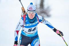 biatlon, Světový pohár 2021/2022, Ruhpolding, sprint, Eva Puskarčíková
