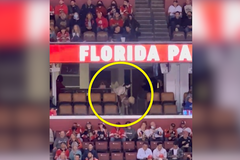 Soulož přímo na zápase NHL? O pořádný skandál se postaral známý raper