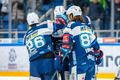 Radost hokejistů Komety v zápase extraligy