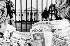 Watergate, skandál, Richard Nixon, Washington, USA