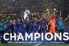 Chelsea slaví vítězství ve finále mistrovství světa klubů 2022