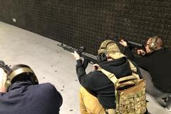 Brno střelnice Ukrajinci cvičení kurzy příprava boj