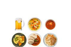 ceny jídel v restaracích