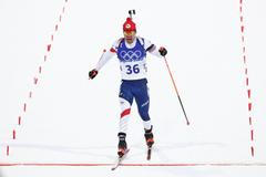 OH 2022, Peking, biatlon, sprint, Michal Krčmář