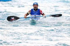 Kajakář Jiří Prskavec slaví vítězství ve finále na OH 2020