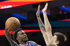 basketbal, NBA 2021/2022, Philadelphia 76ers - Oklahoma City Thunder, Vít Krejčí