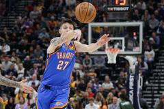 Basketbalista Vít Krejčí (Oklahoma City Thunder)