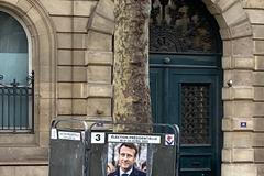 Francie prezidentské volby plakáty