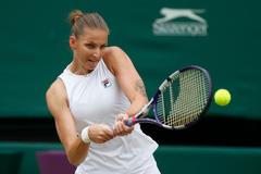 Karolína Plíšková ve finále Wimbledonu 2021