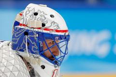 OH 2022, Peking, hokej, Česko - Dánsko, Šimon Hrubec