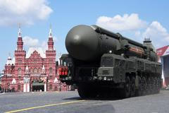 Jars mezikontinentální raketa Rusko Moskva