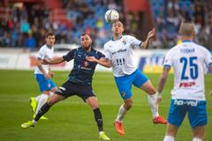 fotbal, Fortuna:Liga 2021/2022, Baník Ostrava - Slovácko, David Lischka