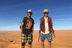 Vagabundi na cestách, Sahara, cestování